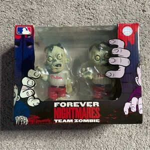 Forever Nightmares Philadelphia Phillies Team Zombie 2 pack figurines NIB